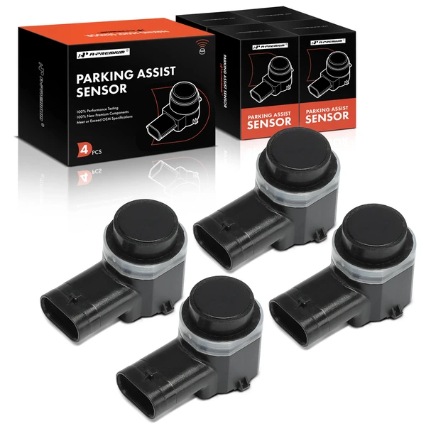 4 Pcs Front & Rear Parking Assist Sensor for 2007-2010 Jaguar XKR