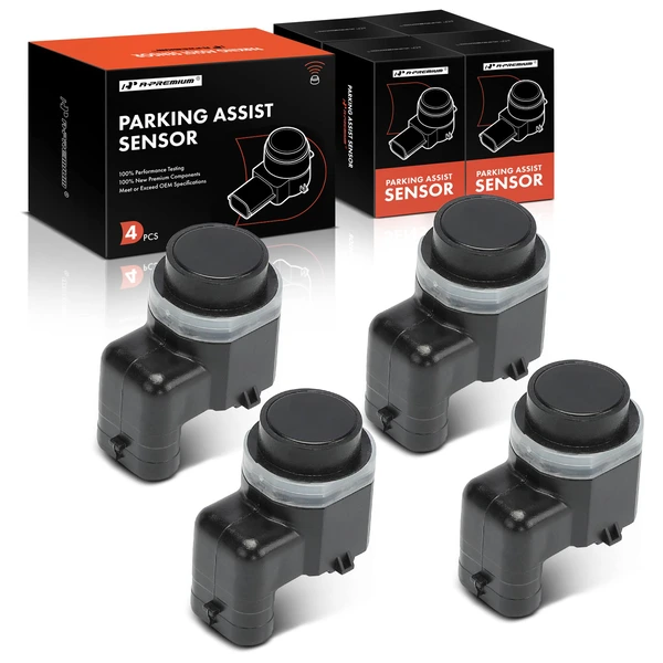 4 Pcs Parking Assist Sensor for Jaguar XF 2009-2016 XJ XFR XFR S