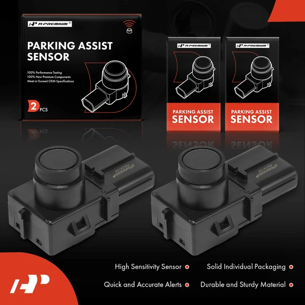 2 Pcs Front & Rear Parking Assist Sensor for Lexus LS460 07-14 V8 4.6L LS600h