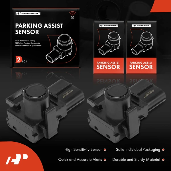 2 Pcs Front & Rear Parking Assist Sensor for Toyota Venza Lexus GX460 RX350