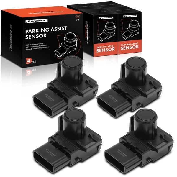 4 Pcs Front & Rear Bumper Backup Parking Assist Sensor for 2013 Acura ZDX