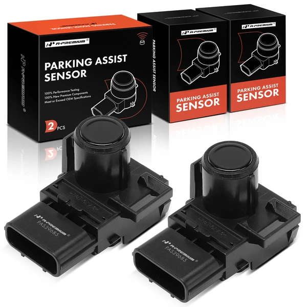 2 Pcs Front & Rear Backup Parking Assist Sensor for 2008-2015 Honda Accord