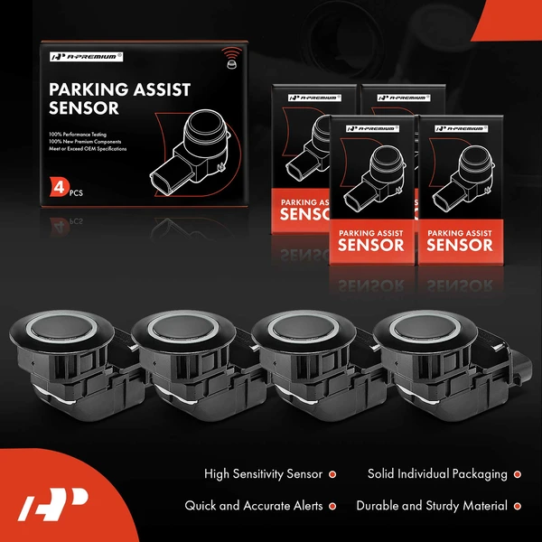 4 Pcs Rear Parking Assist Sensor for Toyota FJ Cruiser 2007-2010