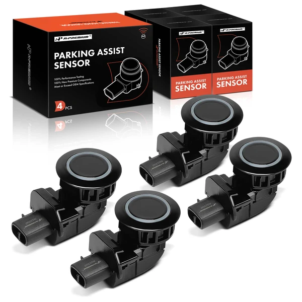 4 Pcs Front & Rear Backup Parking Assist Sensor for 2007-2010 Toyota FJ Cruiser