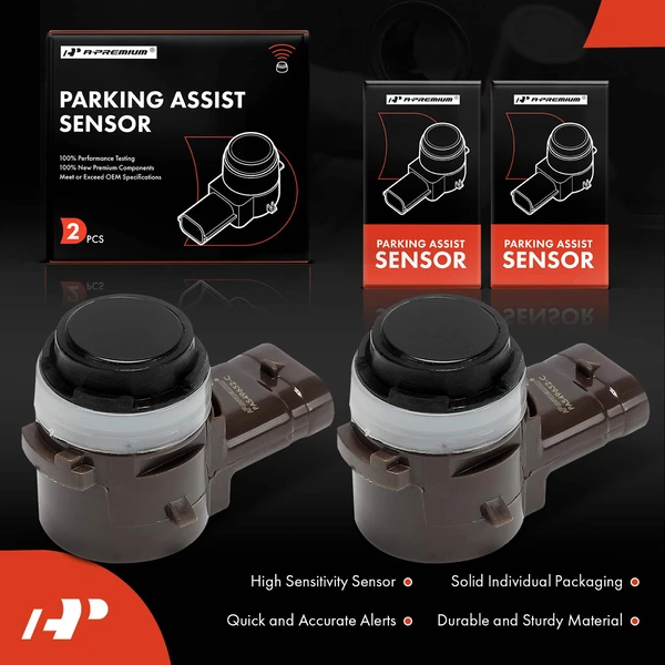 2 Pcs Front & Rear Parking Assist Sensor for BMW E60 530e 530i xDrive F26