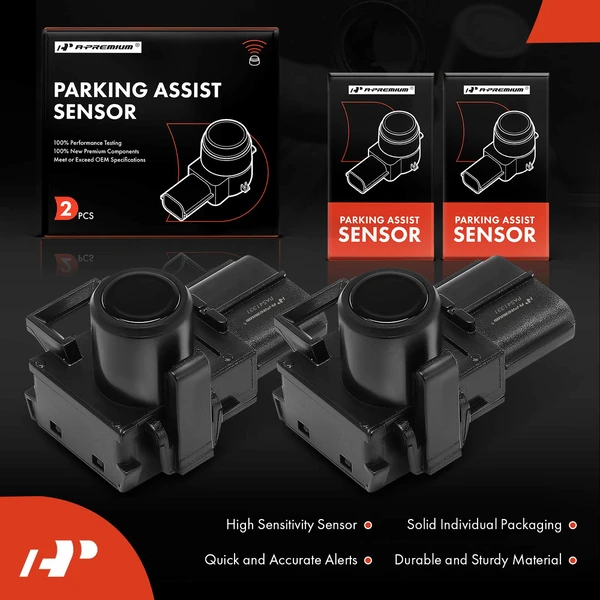 2 Pcs Rear Outer Backup Parking Assist Sensor for Toyota Tundra 2007-2013