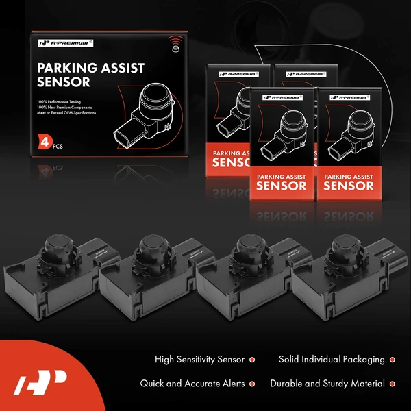 4 Pcs Front & Rear Parking Assist Sensor for Lexus ES350 2007-2012