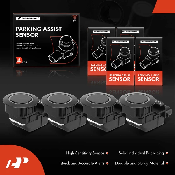 4 Pcs Parking Assist Sensor for Lexus LS430 2001-2006 V8 4.3L