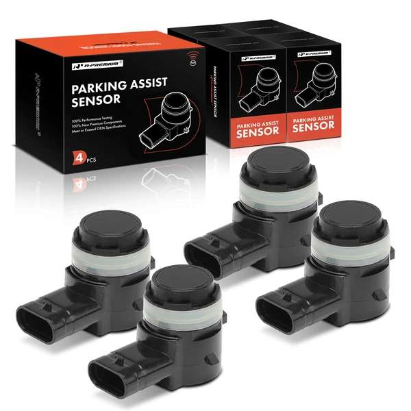4 Pcs Front Outer Parking Assist Sensor for 2015-2021 Mercedes-Benz C300