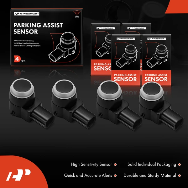 4 Pcs Front or Rear Bumper Parking Sensor for Maserati Ghibli Levante Quattroporte