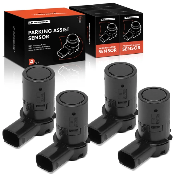 4 Pcs Front & Rear Parking Assist Sensor for 2004-2011 Volvo S40