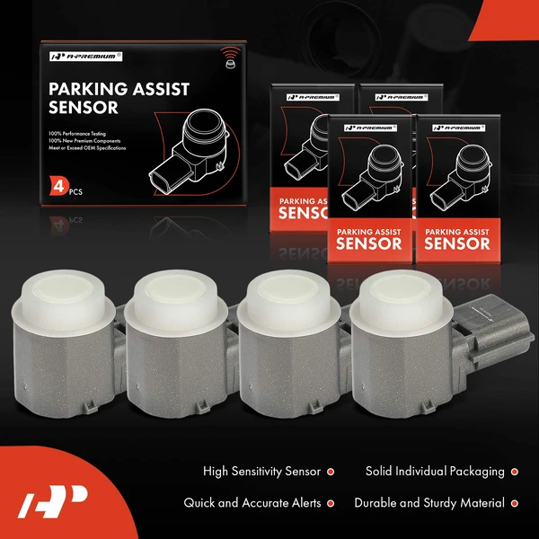 4 Pcs Parking Assist Sensor for Infiniti Q50 14-23 Nissan Altima