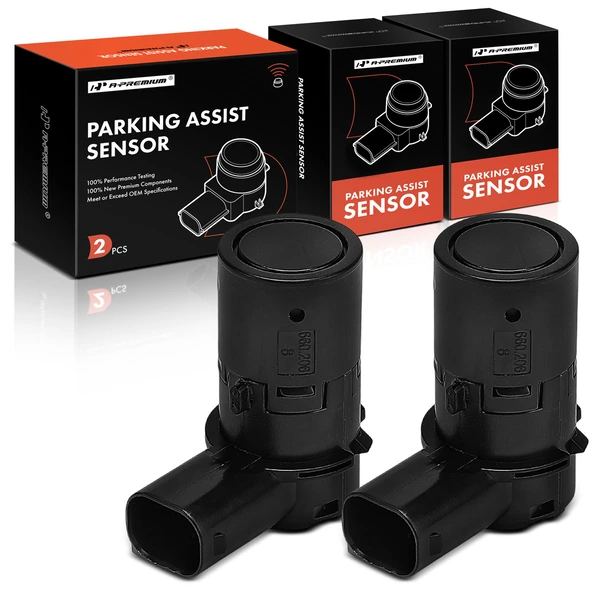 2 Pcs Rear Backup Parking Assist Sensor with 3-Pin for Saab 9-5 2006-2009
