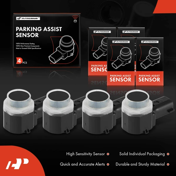 4 Pcs Rear Parking Assist Sensor for Ford Edge 2011-2015 Fusion Lincoln