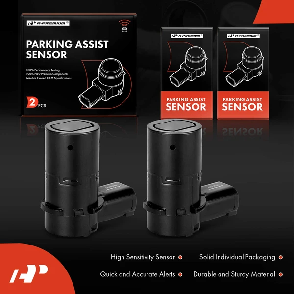 2 Pcs Rear Parking Assist Sensor for Ford F-150 04-08 F-250 Super Duty Explorer