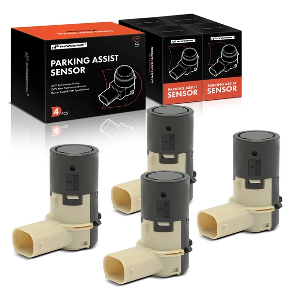 4 Pcs Rear Parking Assist Sensor for 2007 BMW 530xi