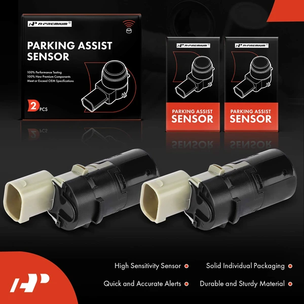 2 Pcs Front Parking Assist Sensor for BMW E53 E60 E65 E83 525i 530i 545i X3