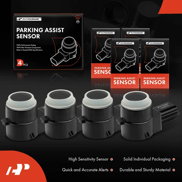4 Pcs Parking Assist Sensor for Chrysler Dodge Jeep Ram 1500