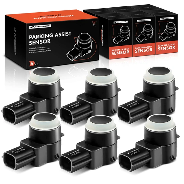 6 Pcs Parking Assist Sensor for 2010 Dodge Ram 2500