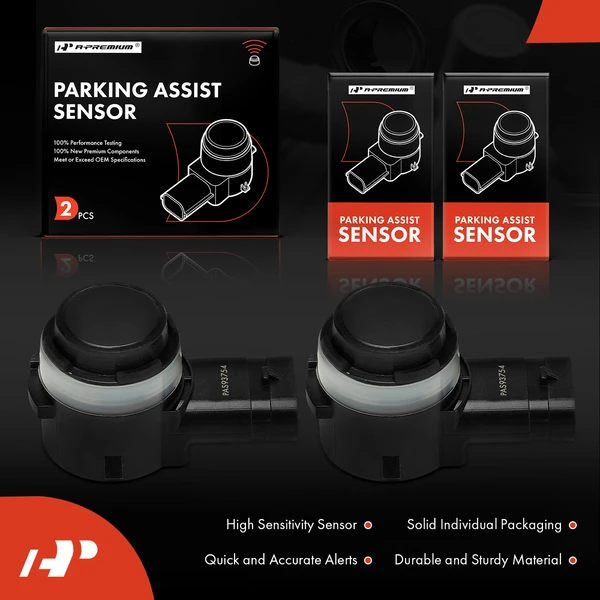 2 Pcs Front or Rear Parking Assist Sensor for Land Rover Range Rover Jaguar F-Pace