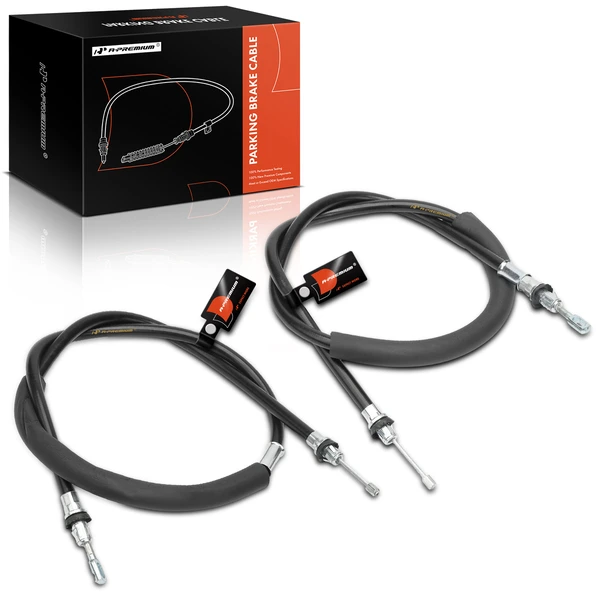 2 Pcs Rear Parking Brake Cable for 2006-2010 Jeep Commander