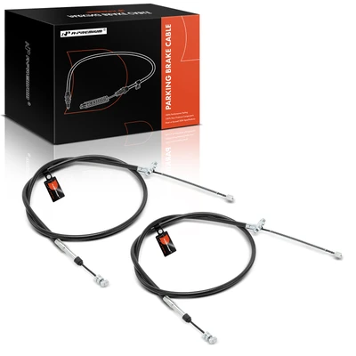 2 Pcs Rear Parking Brake Cable