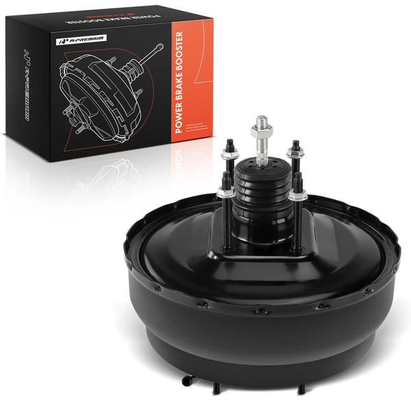 Vacuum Power Brake Booster Dual Diaphragm for Nissan Frontier 1998-2000 3.3L 2.4L