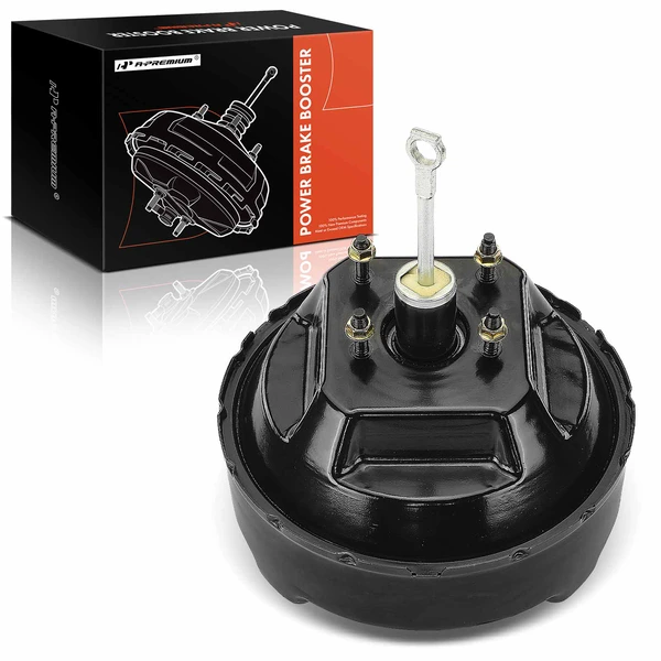 Vacuum Power Brake Booster Single Diaphragm for 1986-1988 Ford F-200