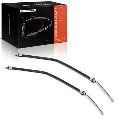 2 Pcs Rear Parking Brake Cable