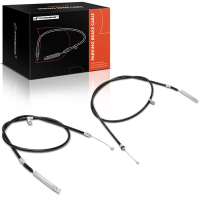 2 Pcs Rear Parking Brake Cable