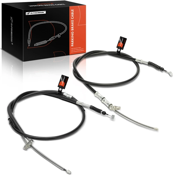 2 Pcs Rear Parking Brake Cable for Toyota Corolla 1993-1997