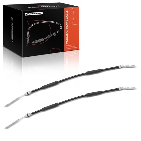 2 Pcs Rear Parking Brake Cable for 1999-2004 Chrysler 300M