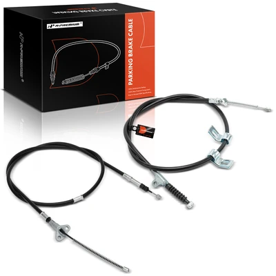 2 Pcs Rear Parking Brake Cable