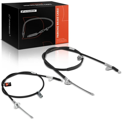 2 Pcs Rear Parking Brake Cable