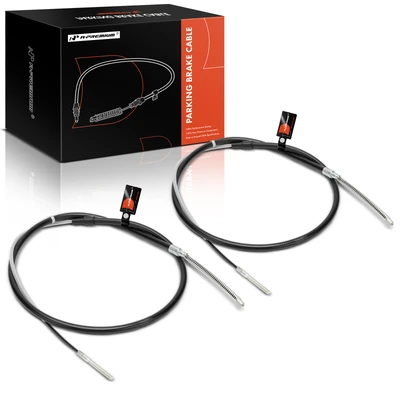 2 Pcs Rear Parking Brake Cable