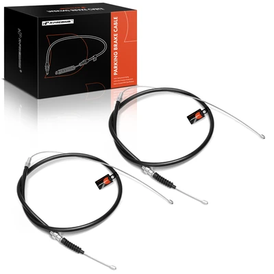 2 Pcs Rear Parking Brake Cable