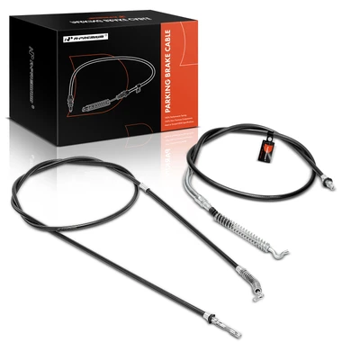 2 Pcs Rear Parking Brake Cable for 2008 Dodge Ram 3500
