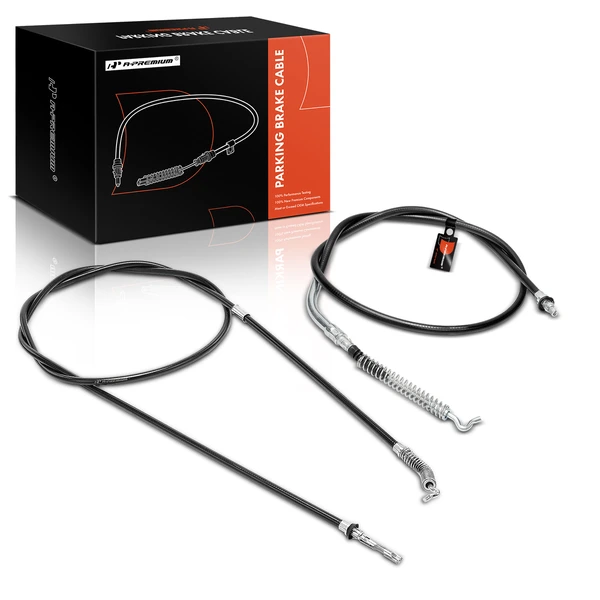 2 Pcs Rear Parking Brake Cable for 2008 Dodge Ram 2500