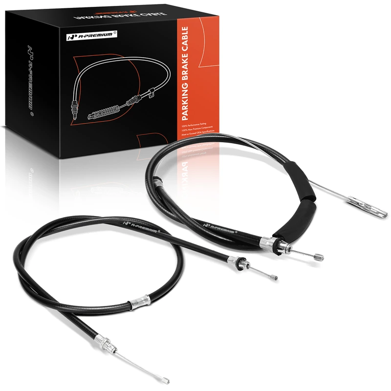 2 Pcs Reart Parking Brake Cable for Dodge Dakota 1997-1999