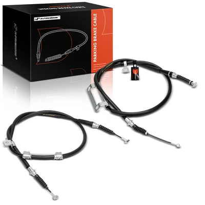 2 Pcs Rear Parking Brake Cable for 2000-2004 Kia Spectra