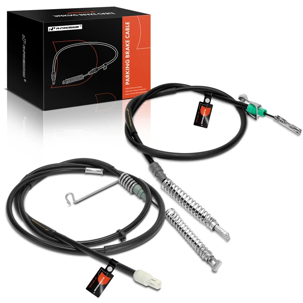 A-Premium APPBC267 Parking Brake Cable Rear Driver & Passenger
