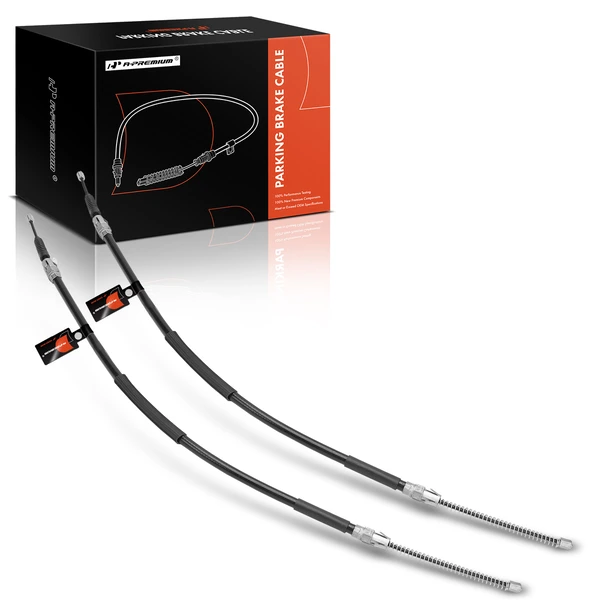 2 Pcs Rear Parking Brake Cable for 1998-2003 Cadillac Seville