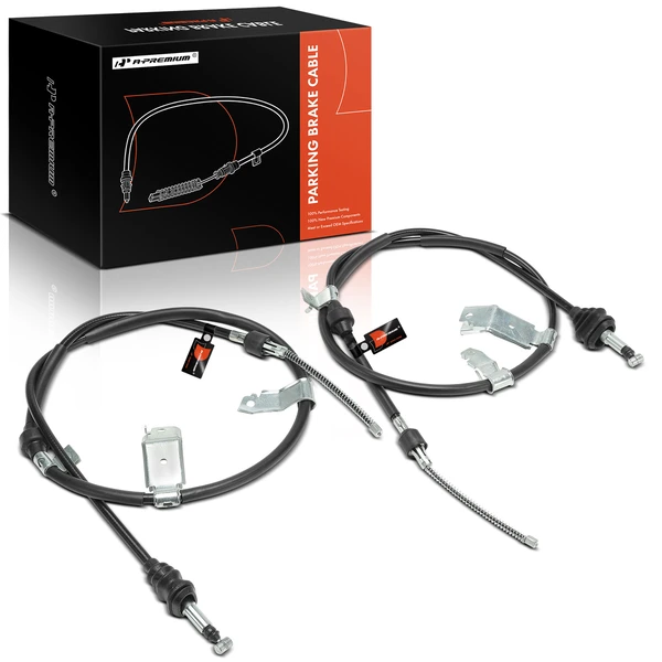 2 Pcs Rear Parking Brake Cable for Honda CR-V 1997-2001