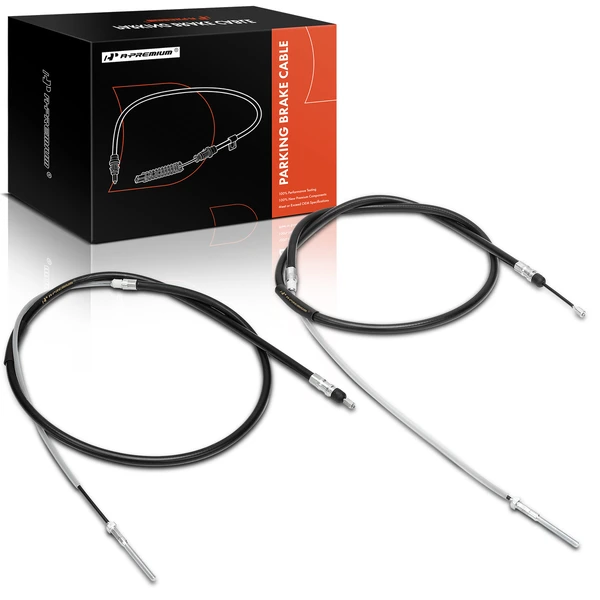 2 Pcs Rear Parking Brake Cable for 2001-2006 BMW M3