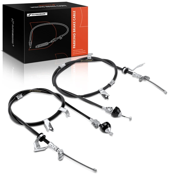 2 Pcs Rear Parking Brake Cable for 2004-2007 Toyota Highlander