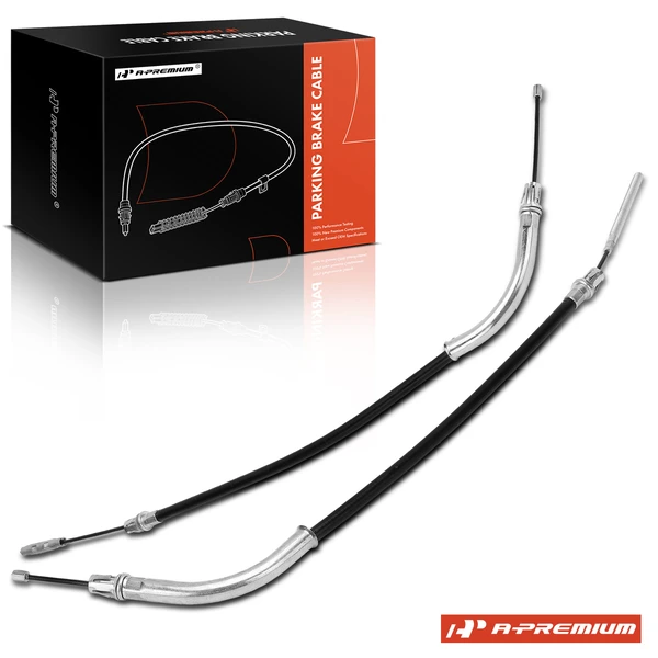 2 Pcs Rear Parking Brake Cable for 2005-2009 Buick Allure