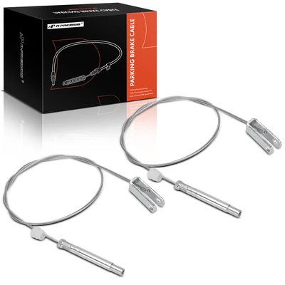 2 Pcs Rear Parking Brake Cable