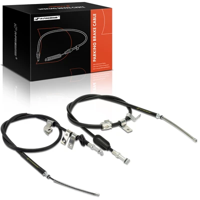 2 Pcs Rear Parking Brake Cable