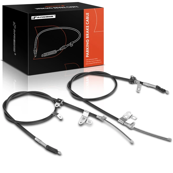 2 Pcs Rear Parking Brake Cable for 2004-2007 Toyota Corolla