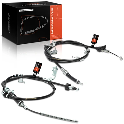2 Pcs Rear Parking Brake Cable